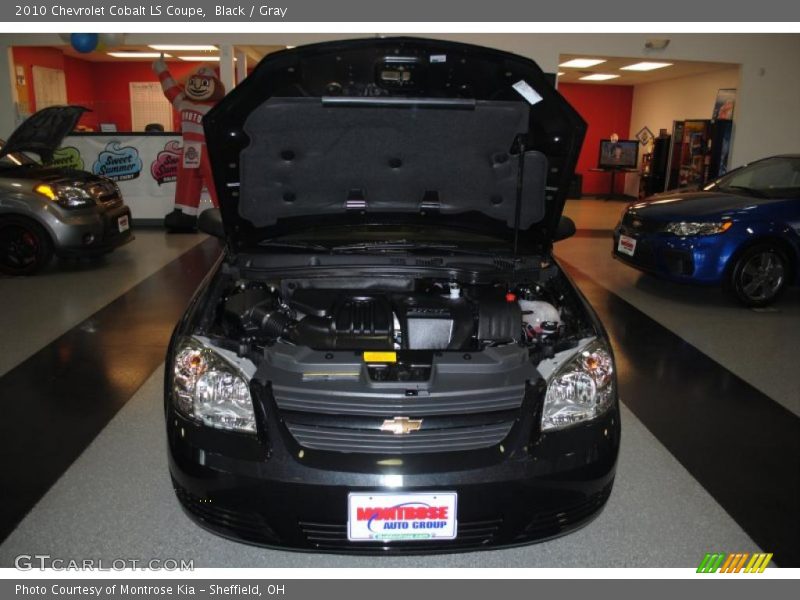 Black / Gray 2010 Chevrolet Cobalt LS Coupe