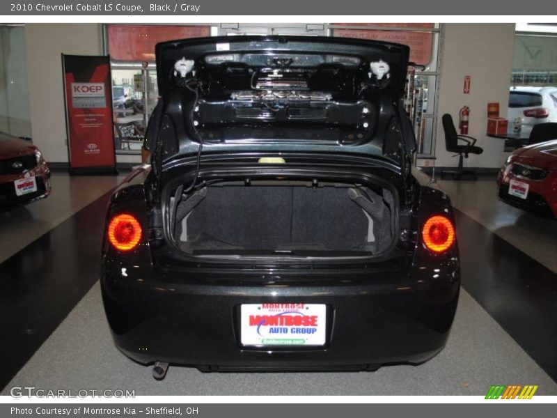 Black / Gray 2010 Chevrolet Cobalt LS Coupe