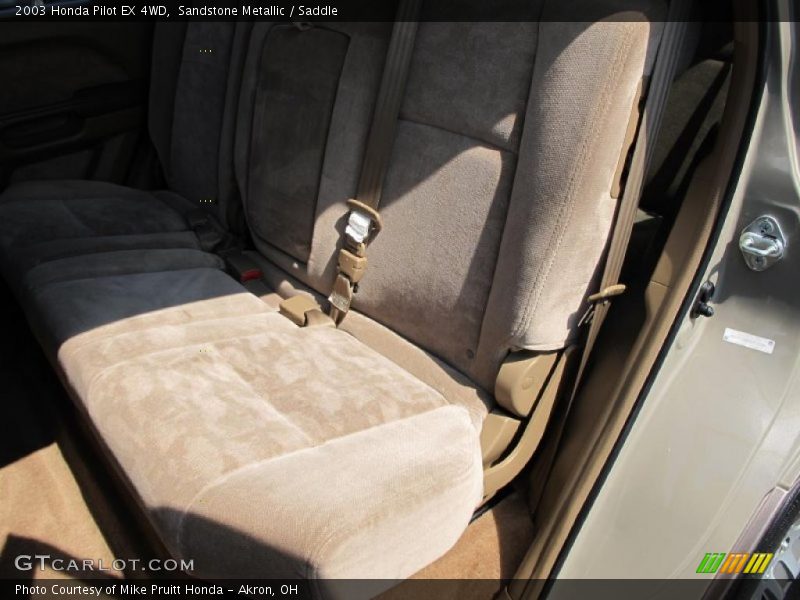 Sandstone Metallic / Saddle 2003 Honda Pilot EX 4WD
