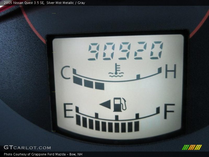 Silver Mist Metallic / Gray 2005 Nissan Quest 3.5 SE