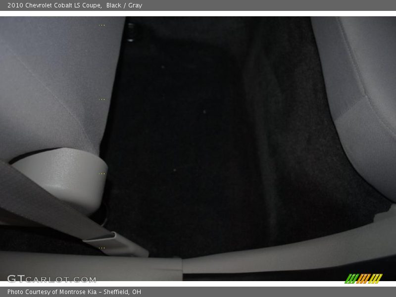 Black / Gray 2010 Chevrolet Cobalt LS Coupe