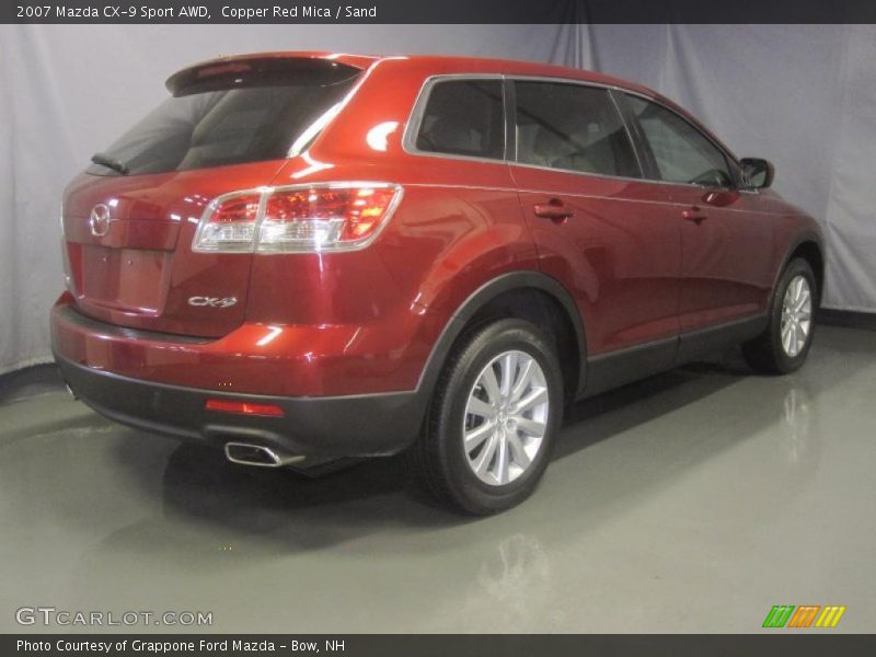 Copper Red Mica / Sand 2007 Mazda CX-9 Sport AWD