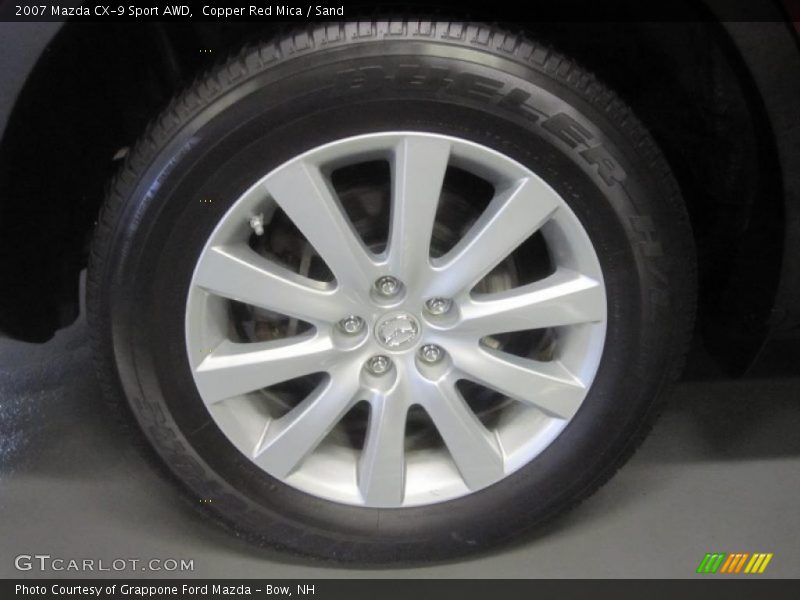 Copper Red Mica / Sand 2007 Mazda CX-9 Sport AWD