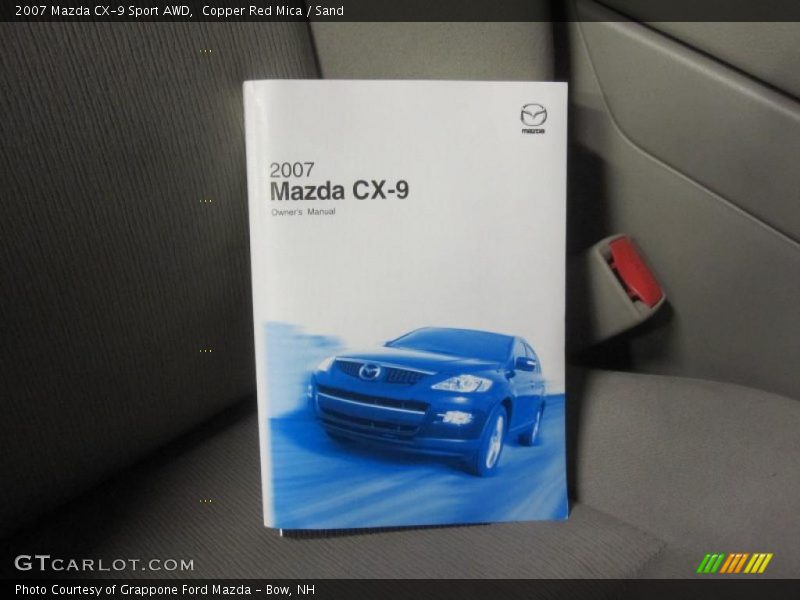 Copper Red Mica / Sand 2007 Mazda CX-9 Sport AWD