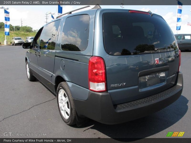 Blue Granite Metallic / Grey 2005 Saturn Relay 2 AWD