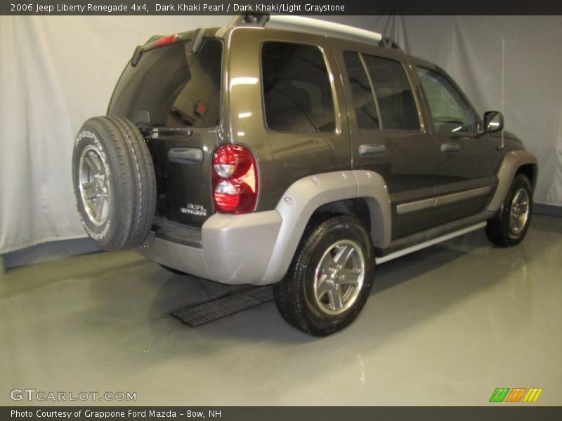 Dark Khaki Pearl / Dark Khaki/Light Graystone 2006 Jeep Liberty Renegade 4x4