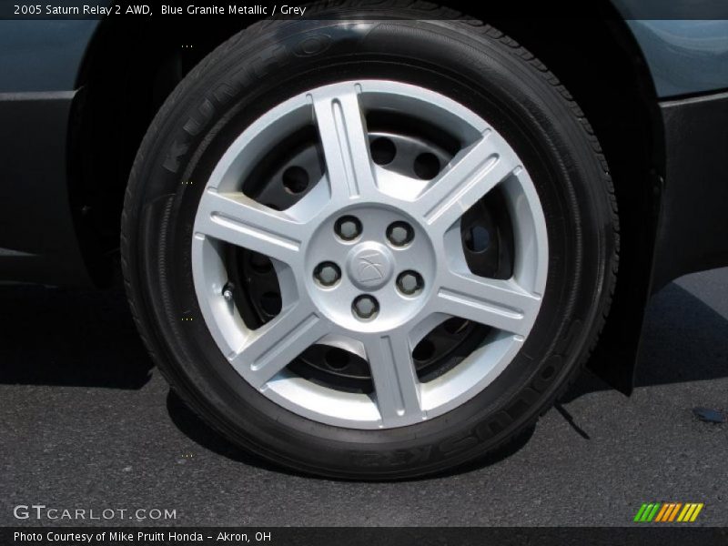 Blue Granite Metallic / Grey 2005 Saturn Relay 2 AWD