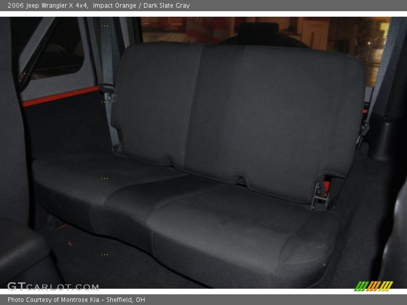 Impact Orange / Dark Slate Gray 2006 Jeep Wrangler X 4x4
