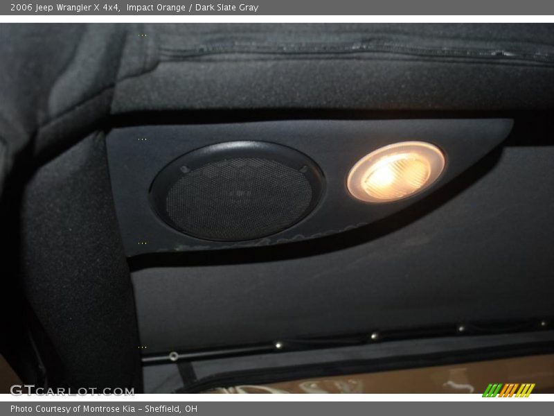 Impact Orange / Dark Slate Gray 2006 Jeep Wrangler X 4x4