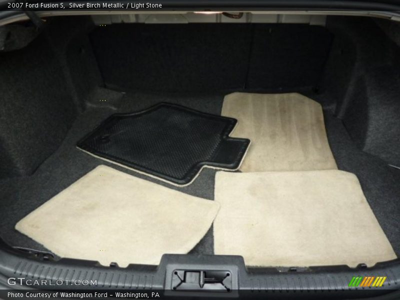 Silver Birch Metallic / Light Stone 2007 Ford Fusion S
