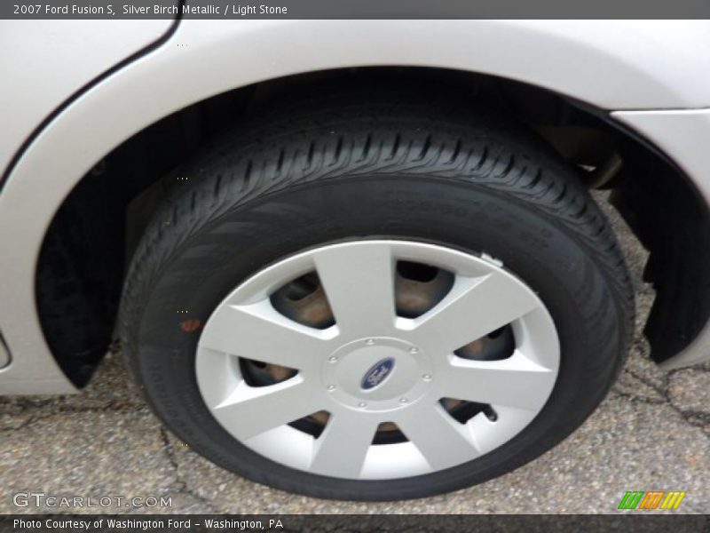 Silver Birch Metallic / Light Stone 2007 Ford Fusion S