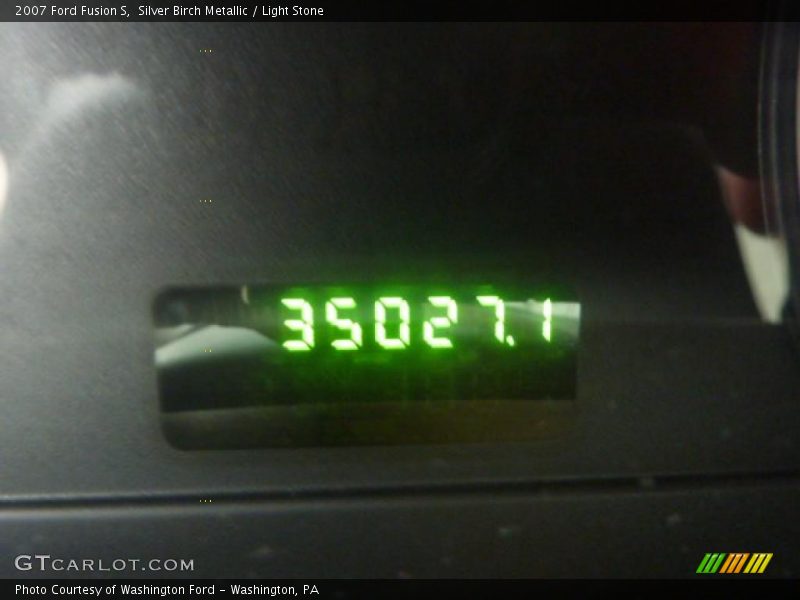 Silver Birch Metallic / Light Stone 2007 Ford Fusion S