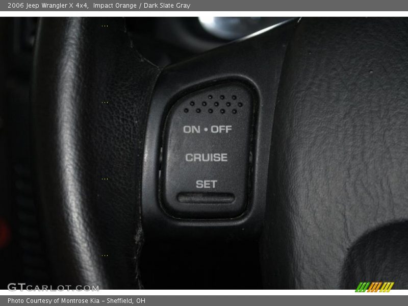 Impact Orange / Dark Slate Gray 2006 Jeep Wrangler X 4x4
