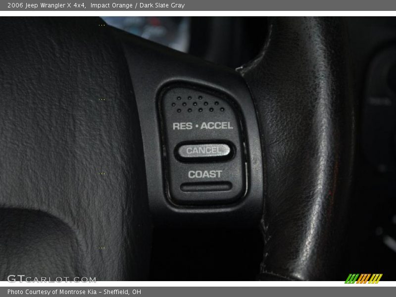 Impact Orange / Dark Slate Gray 2006 Jeep Wrangler X 4x4