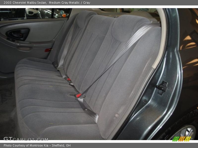 Medium Gray Metallic / Gray 2003 Chevrolet Malibu Sedan