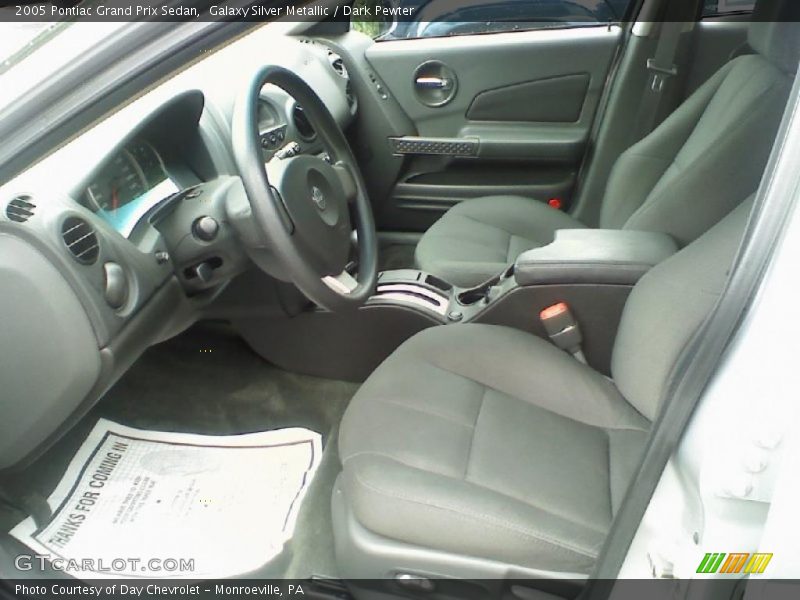 Galaxy Silver Metallic / Dark Pewter 2005 Pontiac Grand Prix Sedan