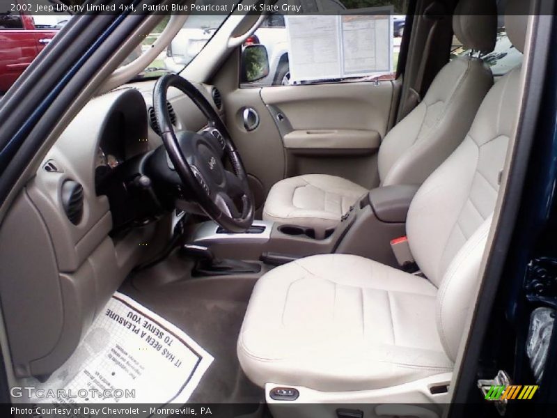 Patriot Blue Pearlcoat / Dark Slate Gray 2002 Jeep Liberty Limited 4x4