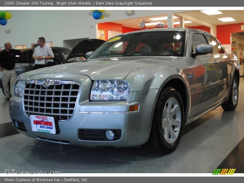 Bright Silver Metallic / Dark Slate Gray/Light Graystone 2005 Chrysler 300 Touring