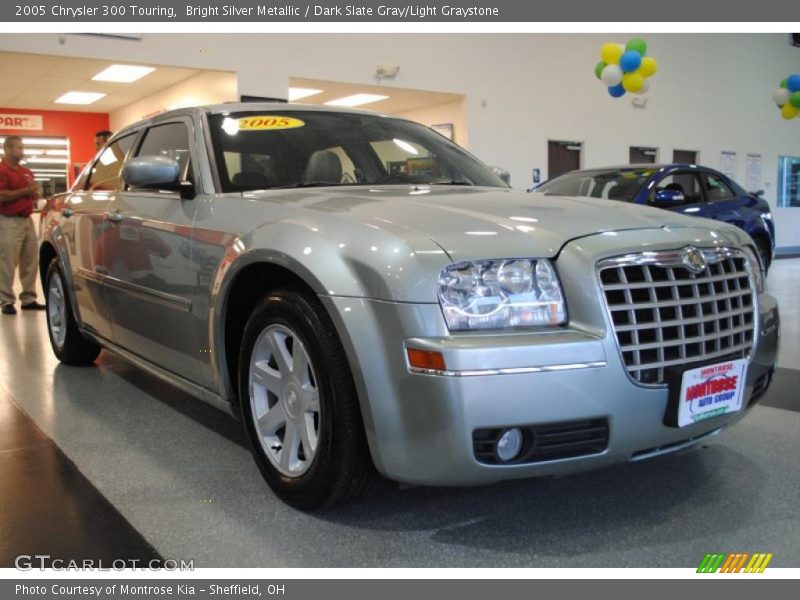 Bright Silver Metallic / Dark Slate Gray/Light Graystone 2005 Chrysler 300 Touring
