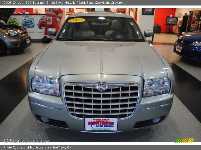Bright Silver Metallic / Dark Slate Gray/Light Graystone 2005 Chrysler 300 Touring