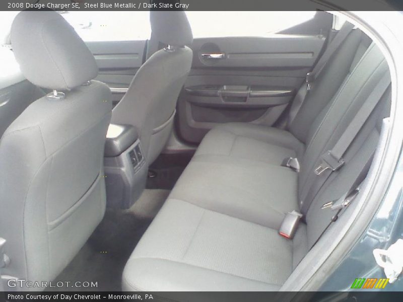 Steel Blue Metallic / Dark Slate Gray 2008 Dodge Charger SE