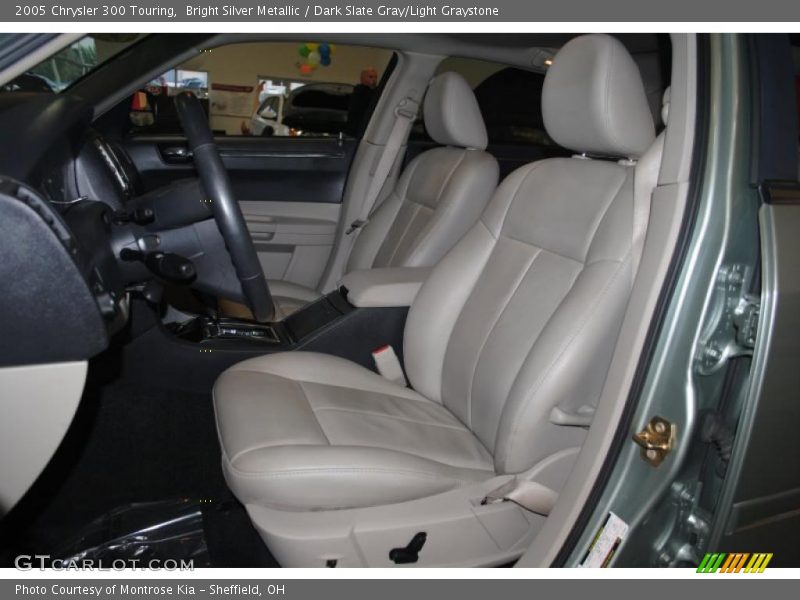 Bright Silver Metallic / Dark Slate Gray/Light Graystone 2005 Chrysler 300 Touring