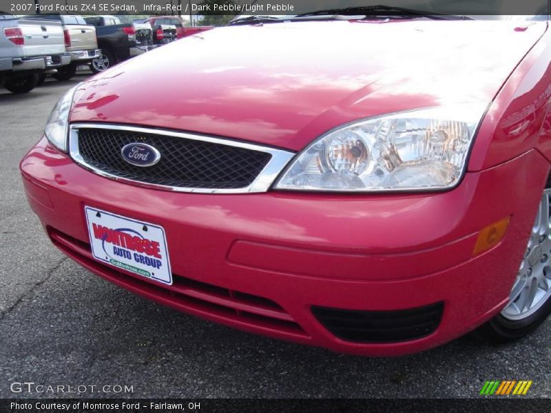 Infra-Red / Dark Pebble/Light Pebble 2007 Ford Focus ZX4 SE Sedan