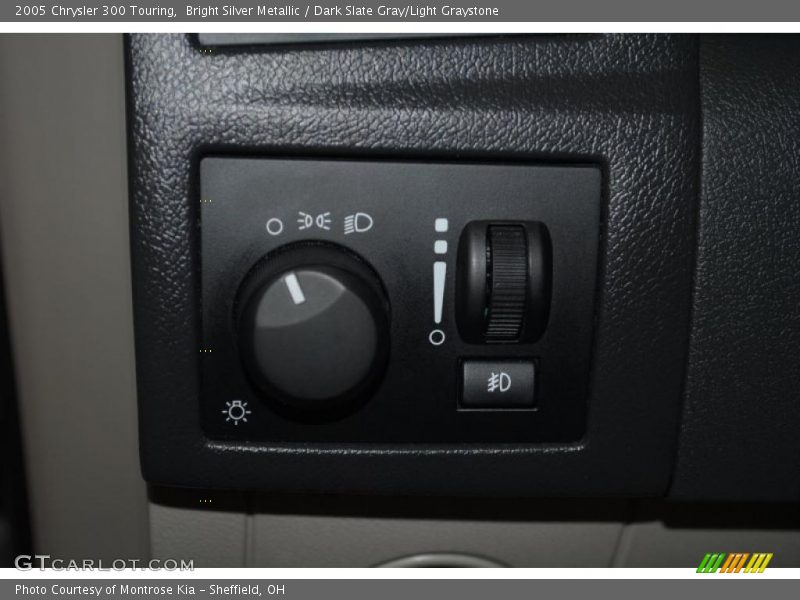 Bright Silver Metallic / Dark Slate Gray/Light Graystone 2005 Chrysler 300 Touring