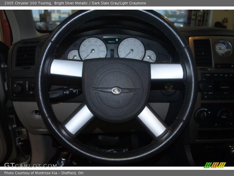 Bright Silver Metallic / Dark Slate Gray/Light Graystone 2005 Chrysler 300 Touring