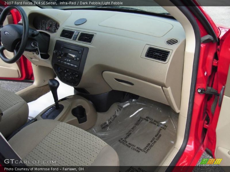 Infra-Red / Dark Pebble/Light Pebble 2007 Ford Focus ZX4 SE Sedan