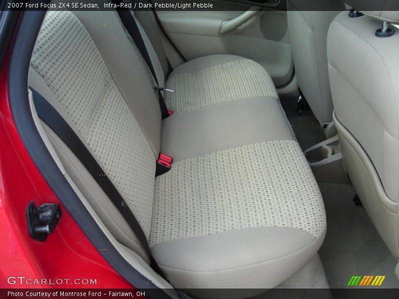 Infra-Red / Dark Pebble/Light Pebble 2007 Ford Focus ZX4 SE Sedan