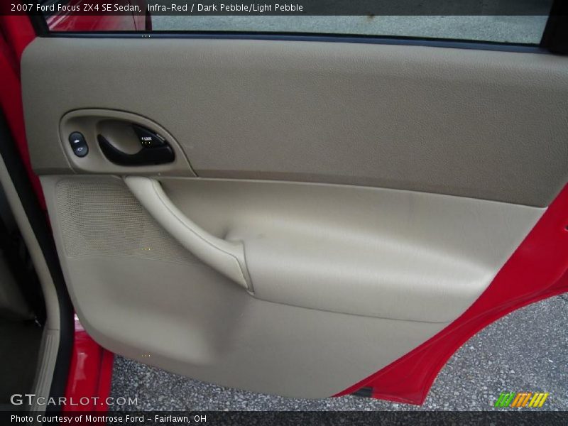 Infra-Red / Dark Pebble/Light Pebble 2007 Ford Focus ZX4 SE Sedan