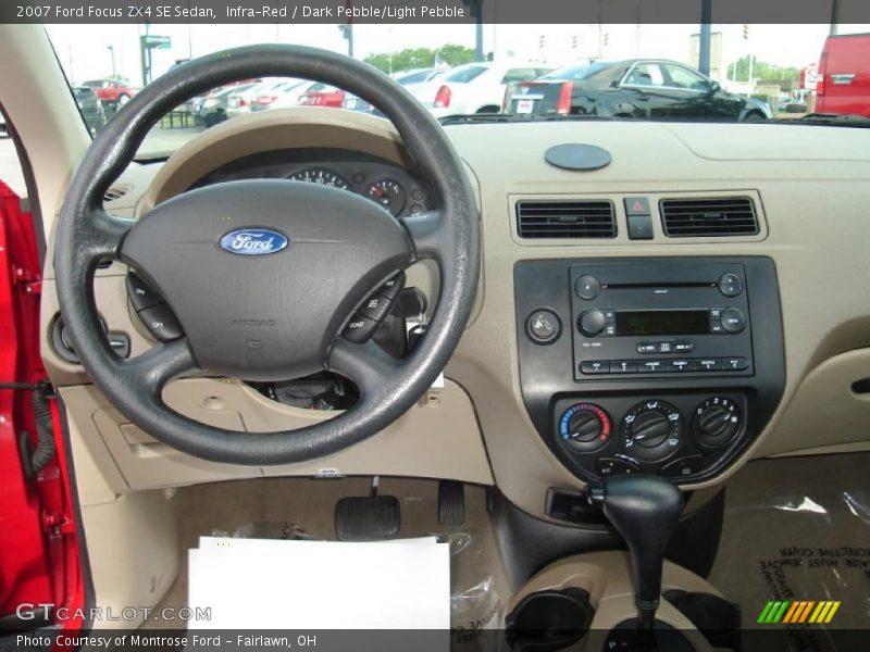 Infra-Red / Dark Pebble/Light Pebble 2007 Ford Focus ZX4 SE Sedan