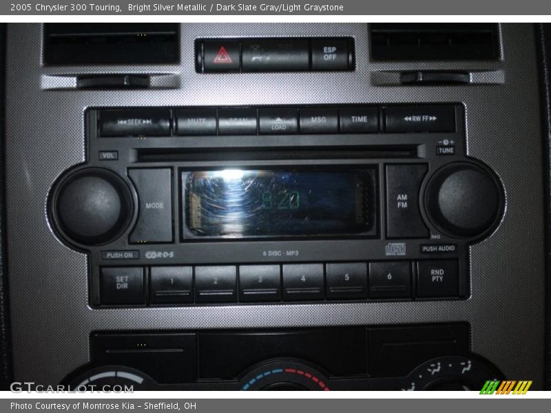Bright Silver Metallic / Dark Slate Gray/Light Graystone 2005 Chrysler 300 Touring