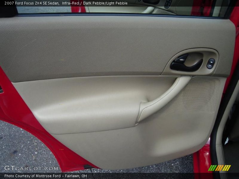 Infra-Red / Dark Pebble/Light Pebble 2007 Ford Focus ZX4 SE Sedan
