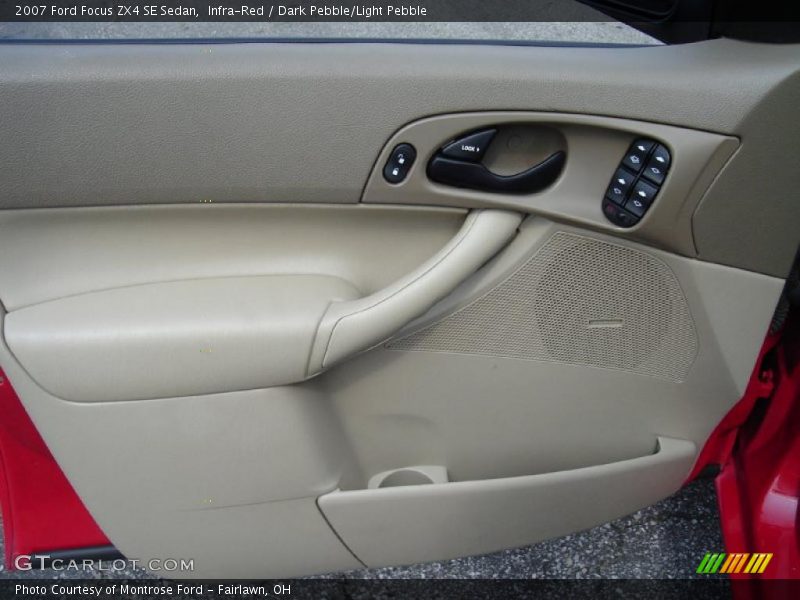 Infra-Red / Dark Pebble/Light Pebble 2007 Ford Focus ZX4 SE Sedan