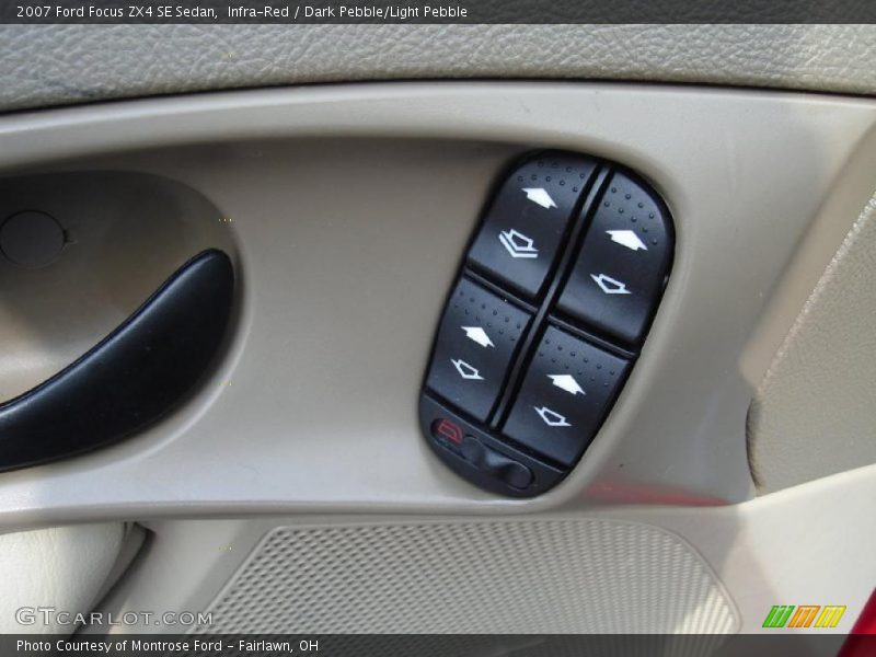 Infra-Red / Dark Pebble/Light Pebble 2007 Ford Focus ZX4 SE Sedan