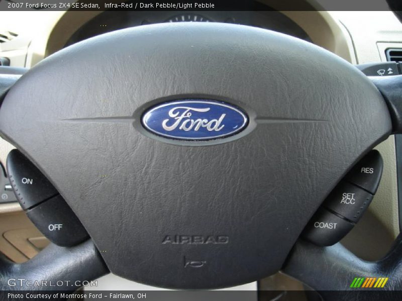 Infra-Red / Dark Pebble/Light Pebble 2007 Ford Focus ZX4 SE Sedan