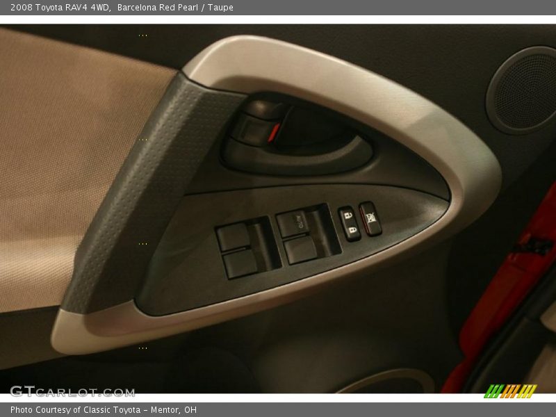Barcelona Red Pearl / Taupe 2008 Toyota RAV4 4WD