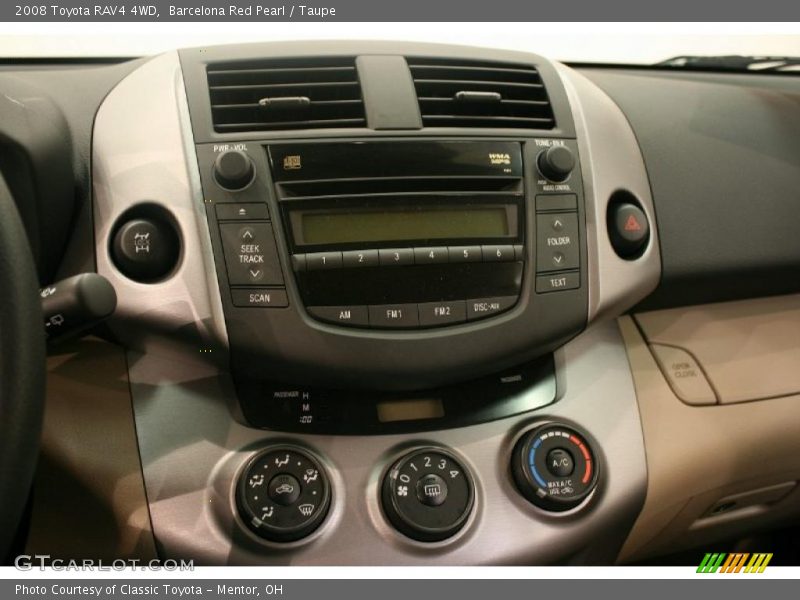 Barcelona Red Pearl / Taupe 2008 Toyota RAV4 4WD