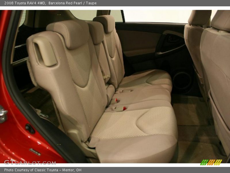 Barcelona Red Pearl / Taupe 2008 Toyota RAV4 4WD