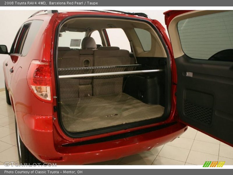 Barcelona Red Pearl / Taupe 2008 Toyota RAV4 4WD