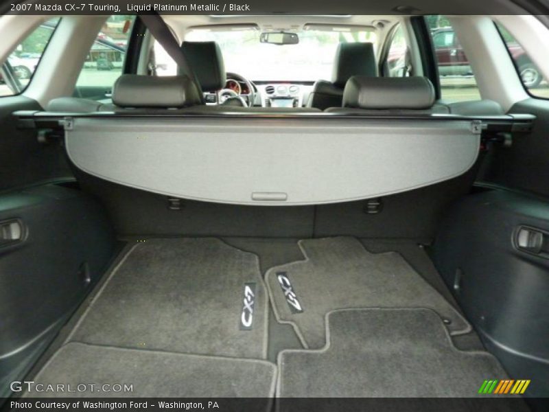 Liquid Platinum Metallic / Black 2007 Mazda CX-7 Touring