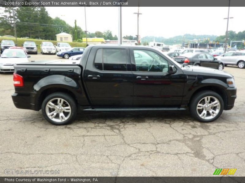 Black / Dark Charcoal 2008 Ford Explorer Sport Trac Adrenalin 4x4