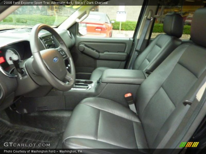 Black / Dark Charcoal 2008 Ford Explorer Sport Trac Adrenalin 4x4