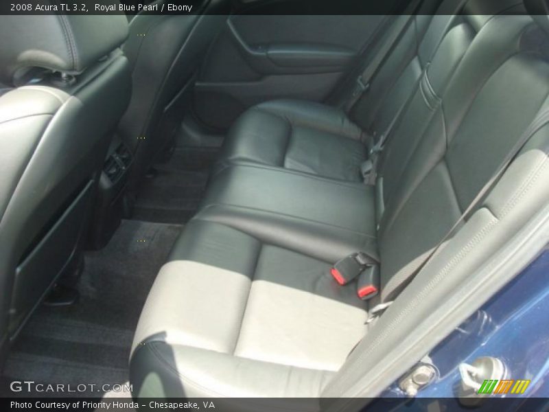 Royal Blue Pearl / Ebony 2008 Acura TL 3.2