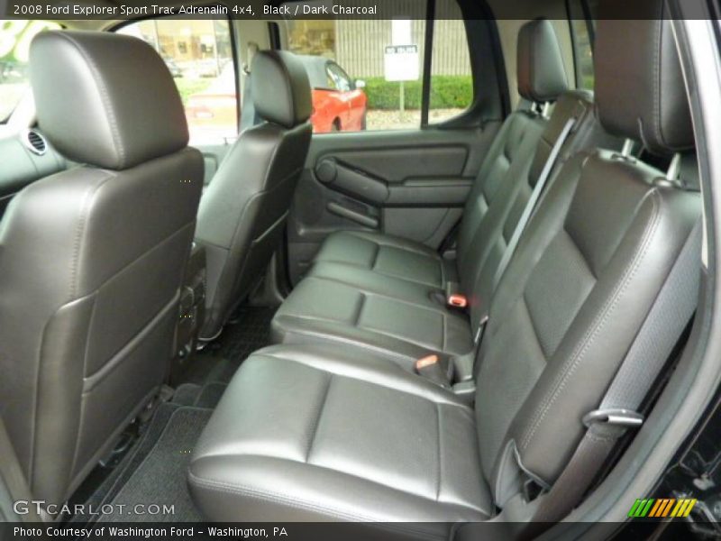 Black / Dark Charcoal 2008 Ford Explorer Sport Trac Adrenalin 4x4
