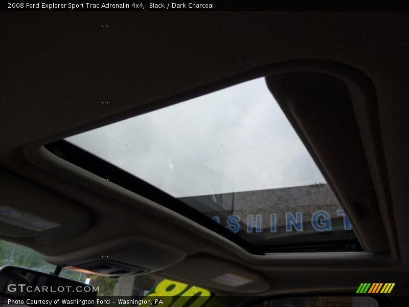 Black / Dark Charcoal 2008 Ford Explorer Sport Trac Adrenalin 4x4