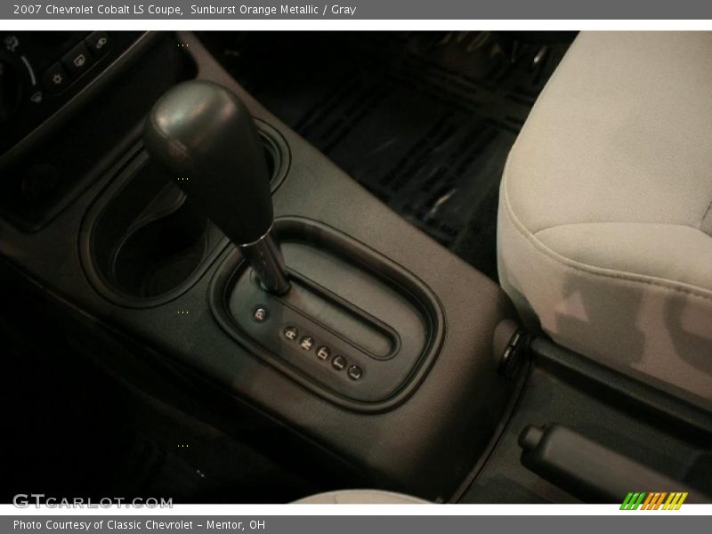 Sunburst Orange Metallic / Gray 2007 Chevrolet Cobalt LS Coupe