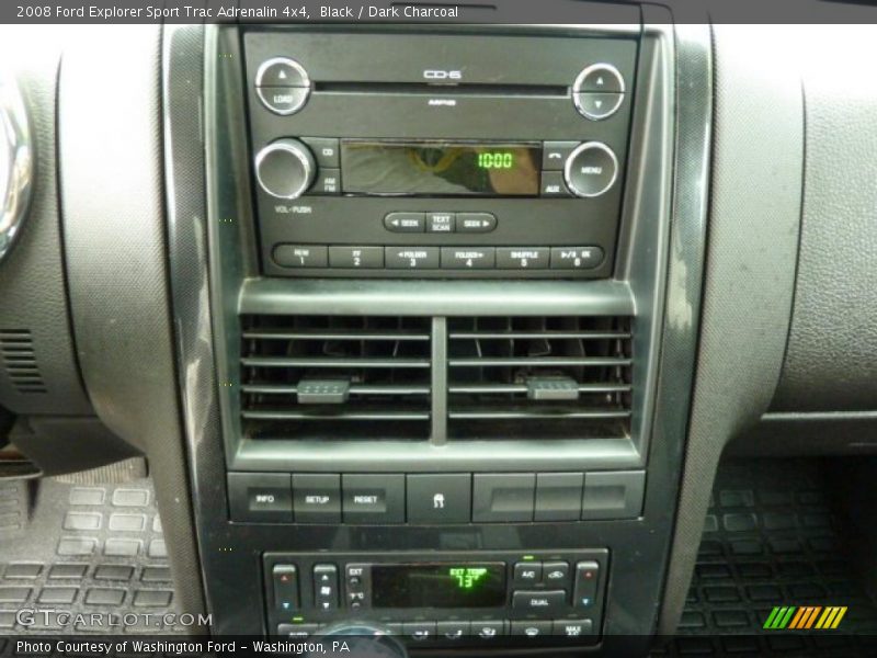 Black / Dark Charcoal 2008 Ford Explorer Sport Trac Adrenalin 4x4